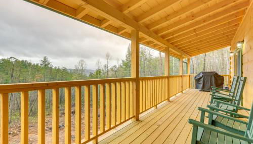 Smoky Mtn Cabin with Hot Tub and Scenic Views - Foto 3