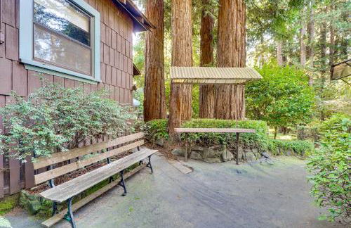 13 Mi to Beach! Forest Brook Creekfront Cabin - Foto 26