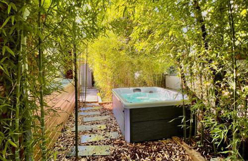 La Villa Canopée - Piscine chauffée-Fibre-Clim-Jacuzzi - Foto 13