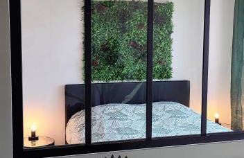 Jungly Appart - Clim - Proche Eurexpo - Nature Cocooning - Foto 10