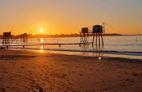 Location maison balnéaire 8 couchages 50m plage du Cormier - Foto 9