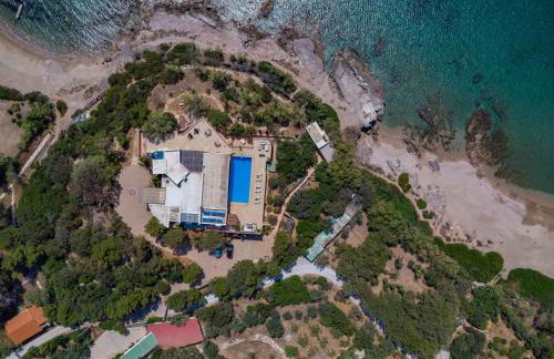 Black Diamond Beachfront Pool Villa Pasithea in Sounio, Athens - Foto 59
