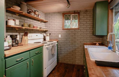 Fog & Fern Hideaway - Cozy Cabin w Private Hot Tub near Mt Rainier - Foto 11