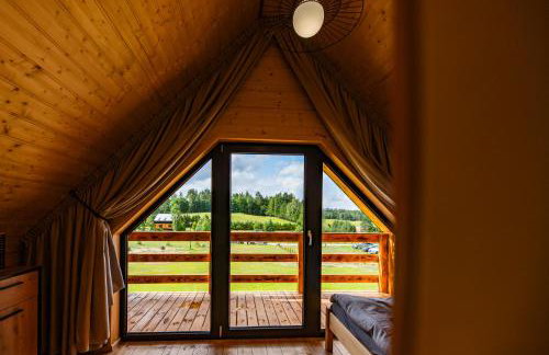 Przystanek Kistówko komfortowe domki z jacuzzi, staw wędkarski, kominek, las, przestrzeń - Foto 75