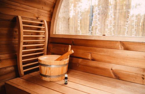 Domek z basenem nad Bugiem - Foto 47