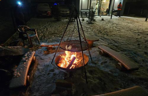 Domek na wyłączność ,bania z jacuzzi. Pobyt góry, jezioro, las. - Foto 6