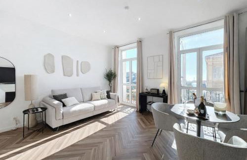 DELUXE SEAVIEW BALCONY - 2 min PALAIS & BEACH - Foto 12