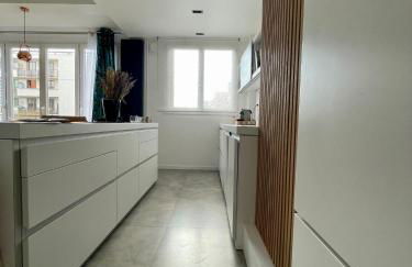Stylish modern large 2 Bedrooms 5 min close to Paris - Foto 9