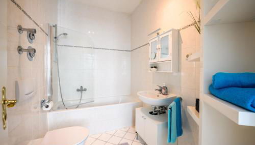 Zentrale, ruhige Wohnung auf dem Werder, 4 Personen - Foto 4, towels, Shower
