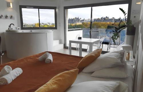 Les Suites du Saint Nazaire, vue panoramique sur la Cité Médiévale - Les Balcons de la Cité - Foto 38