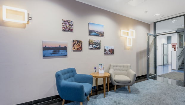 Sitzecke in der Lobby