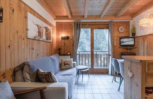 Appartement 4-6 pers au pied des pistes Morzine, animaux admis, parking - FR-1-754-28 - Foto 8