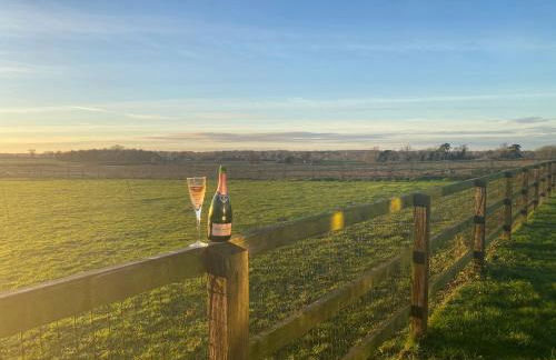 Near Woodbridge The Annexe Eyke Fantastic views with Dog secure Garden and Paddock - Foto 26