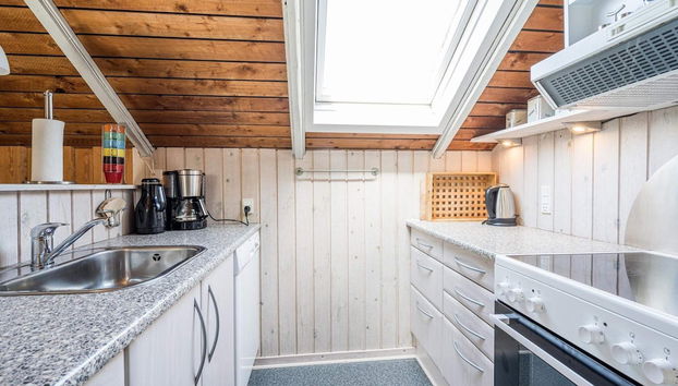 4 Person Holiday Home in Hemmet - Foto 5, Cocina privada