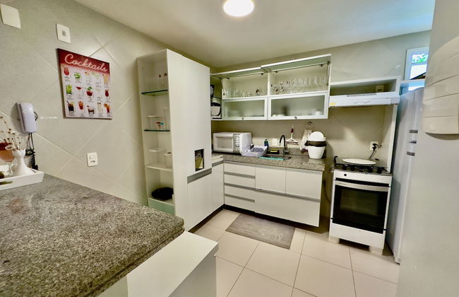 GranSol, Terreo, Pé na areia, 03 qtos, 08 hóspedes, a 600m do B PARK - Photo 13