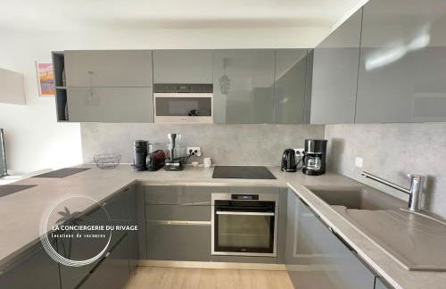 L'Horizon - Piscine - À 50m de la plage - Foto 14