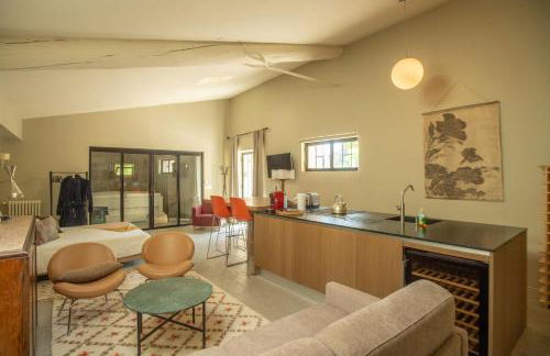 Proche l'Isle/Sorgue, loft avec SPA et Piscine - Foto 30