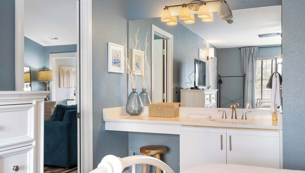 Eagle's Nest at The Club- Chic 2BR Golf View Condo - Foto 3, Habitación