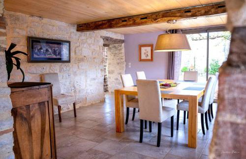 Casa Guillarmou - Évasion Enchantée avec Piscine Chauffée, Spa & Clim - Vue Exceptionnelle - Foto 44