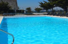 Charmant logement Guidel Plage, vue mer, piscine chauffée, avec une chambre - Foto 24