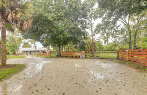 Pet-Friendly Cabin on 50 Acres in Palm City! - Foto 25