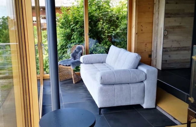 Chalet With Panoramic Views of the Mountains of the Oberland and Lake Thun - Foto 17