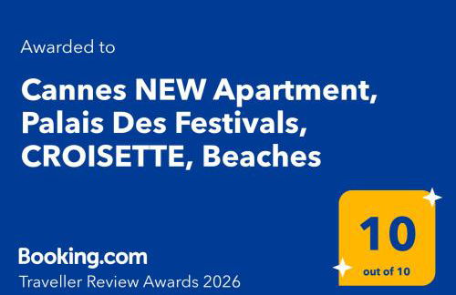 Cannes NEW Apartment, Palais Des Festivals, CROISETTE, Beaches - Foto 27