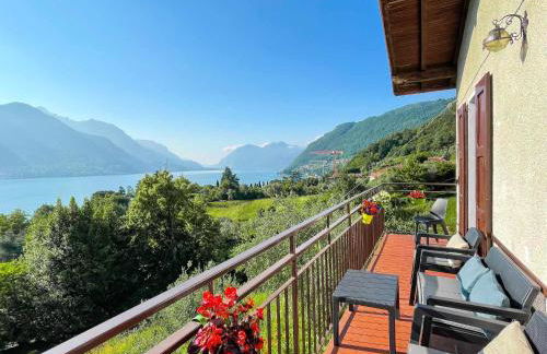 Appartamento Tivano, balcone con vista lago - Foto 1