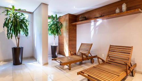 BHaus Family Morumbi Impression - Grand Loft Duplex 75m2 - Academia - Piscina - Mini mercado - Vaga de Garagem - Morumbi - Acomoda 4 pessoas - IP14 - Foto 5