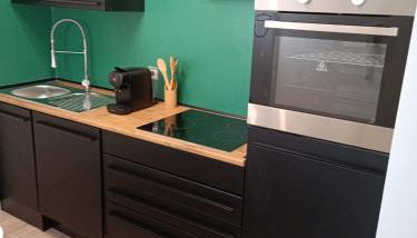 Ferienwohnung ENZIAN - nähe Kapellplatz - öffentlicher Parkplatz - Aufzug - Foto 3, stove