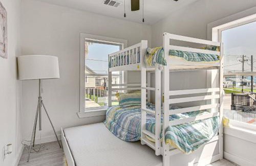 Less Than 1 Mi to Sea! Family and Pet-Friendly Galveston Gem - Foto 16