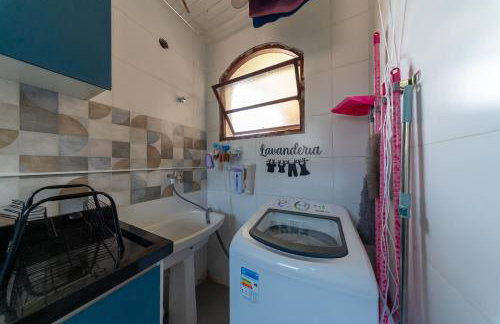 Pé na areia Tenório e Grande - 350m - 5 min à pé com varanda gourmet- recém reformado e aconchegante, com utensílios de praia e máquina de lavar roupas - Foto 18