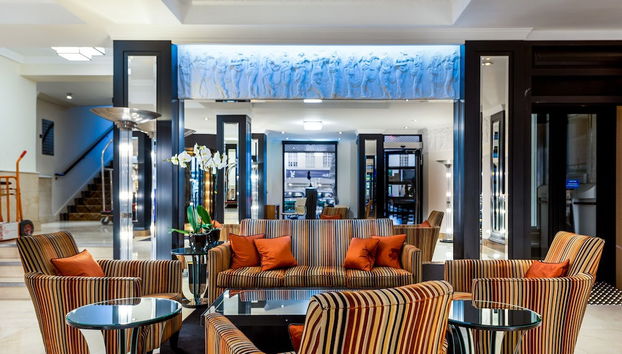 Sala de estar do lobby