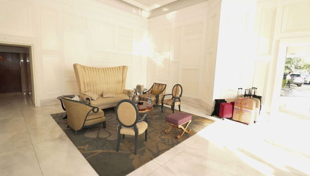 Sitzecke in der Lobby