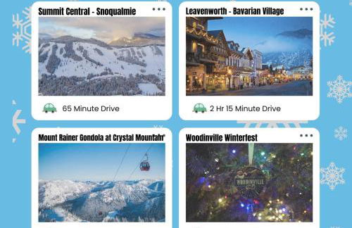 NEW! Central Ballard 3BR Townhome Fits 8 Free Parking AC Family Friendly - Foto 44