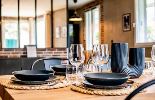 L'Industriel - Proche Hôpital - Parking - Balcon - Foto 19