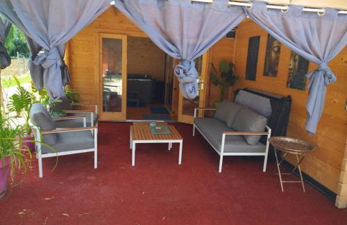 Nid du merle avec sauna et jacuzzi privatif - Foto 15