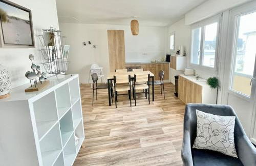 MARIE - Appartement 6 pers avec Balcon Vue latérale mer à Berck - Foto 15