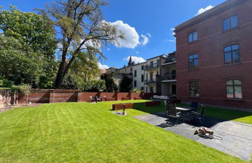 Deluxe Apartments mit Arbeitsplatz im Denkmalhaus, beste und ruhige zentrale Lage von Halle Saale WE1 - Foto 24