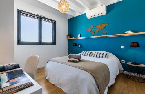 Villa Oceana vue exceptionnelle sur l'océan, haut standing, front de mer. - Foto 13