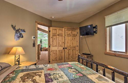 Expansive Ruth Lake Home with Dock, Fire Pit and Beach - Photo 23