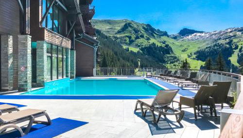 South facing 2-bed apartment with fireplace, Terrasses dEos - Photo 2