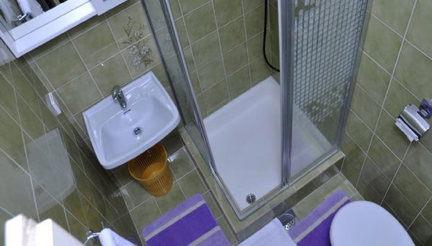 Apartments Profaca - One Bedroom Apartment With Terrace - Foto 5, Baño