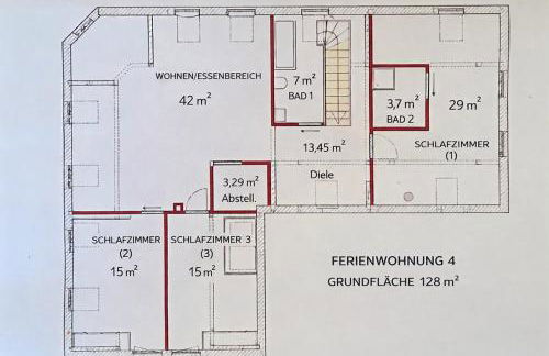 Ferienwohnung NR4 DG Klima - Foto 2