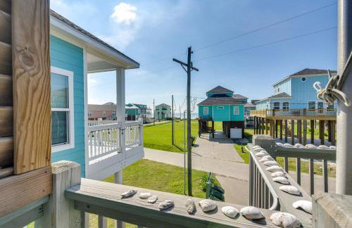 Ocean-View Balcony! Coastal Haven in Crystal Beach - Foto 24