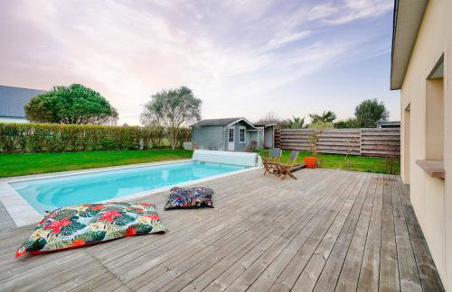 Maison avec piscine pour 8 - 500m de la plage - Foto 19