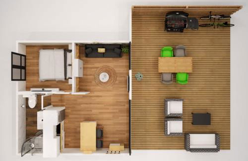 LE COTTAGE VUE LAC-2 vélos-Village Vacances Nature de 70ha! avec piscines et animations - Foto 19