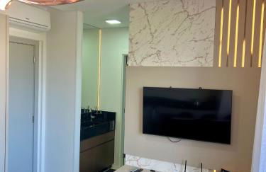 Ap completo a 900m da Vila Germânica com Piscina, Academia, Wi-Fi, Ar, Garagem e Tv no quarto - Foto 7