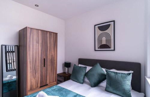 Central Liverpool 1 Bed Apartment w Balcony - Foto 13