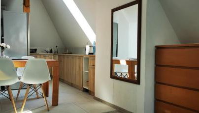 Klimatyczne apartamenty z widokiem na góry Sowie - Foto 5, stove, minibar